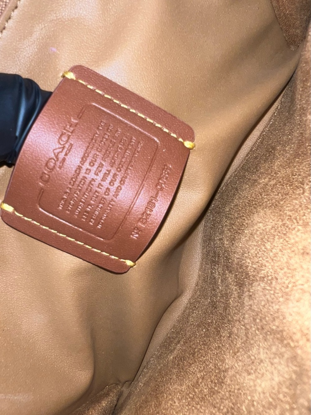 Coach Emerald Green Leather TABBY Crossbody with Signature C Clasp- Pristine.  💚 - Picture 7 of 7
